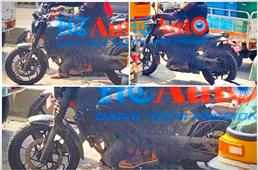 Upcoming Royal Enfield 450cc roadster to rival Triumph Sp...